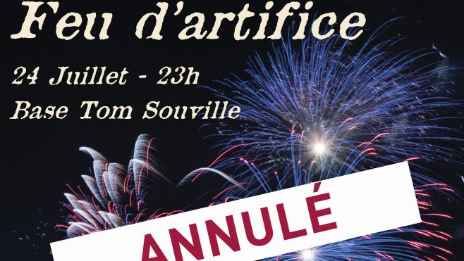 Sangatte: le feu d'artifice du 24 juillet annulé