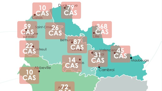 Hauts-de-France: 98% des personnes positives au Variant Delta ne sont pas vaccinées