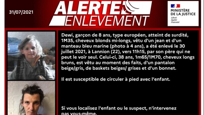 Alerte Enlèvement !