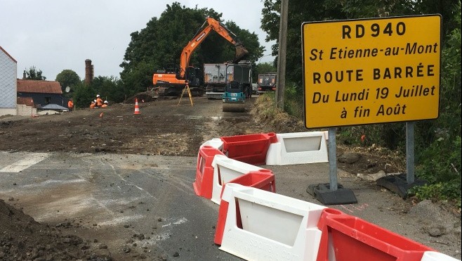 Les travaux d'été sont largement engagés.