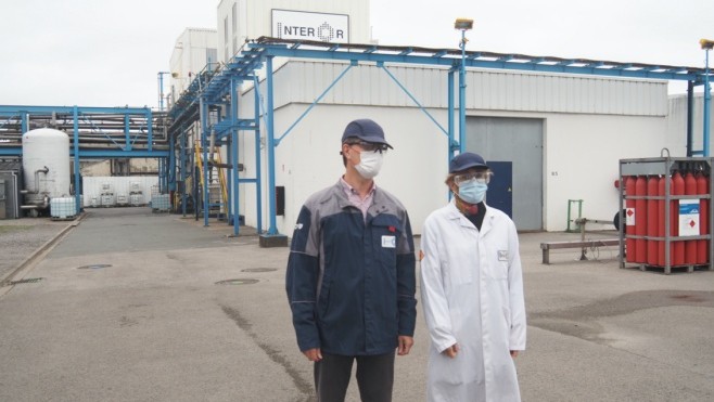 Calais : l'usine chimique Interor bénéficie d'un million d'euros du plan France relance.