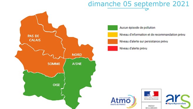 Pollution aux particules fines dans la Somme, le Pas-de-Calais et le Nord