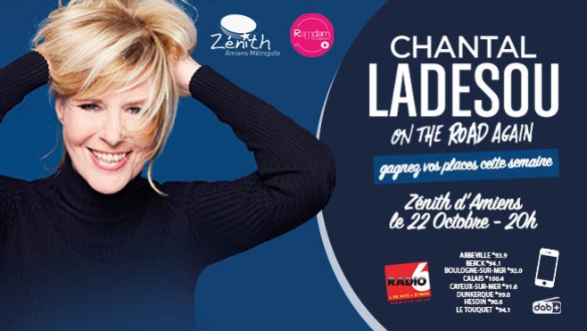 Découvrez ON THE ROAD AGAIN, le nouveau spectacle de Chantal Ladesou, au Zénith d'Amiens