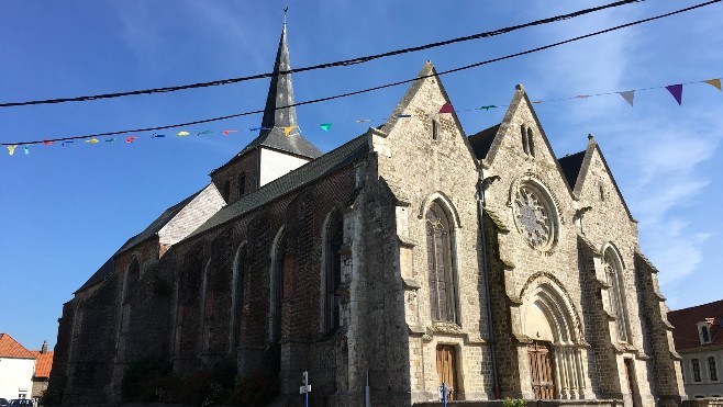 Desvres : les travaux de rénovation débutent dans le clocher de l'Eglise Saint-Sauveur.