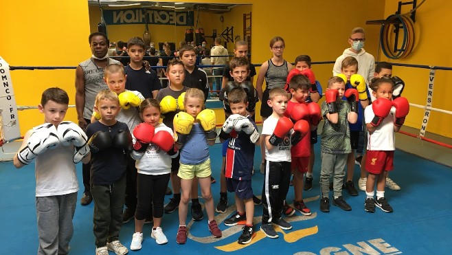  Une soixantaine de jeunes boulonnais ont choisi la boxe à la rentrée. 