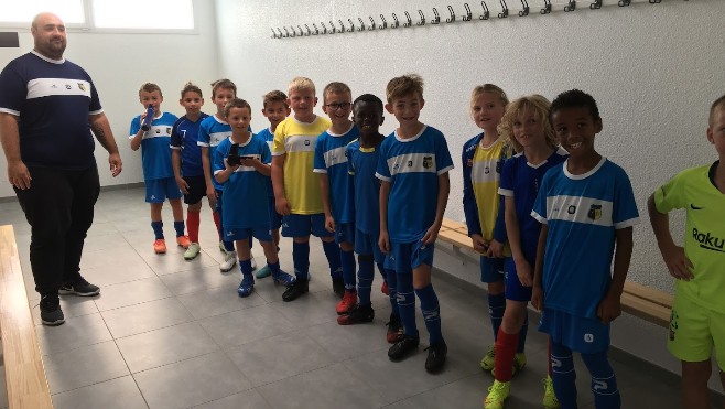 Les 610 petits footballeurs portelois ont de nouveaux vestiaires !