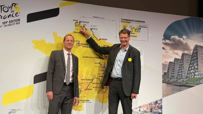 Dunkerque, ville départ de la 4ième étape du Tour de France 2022.