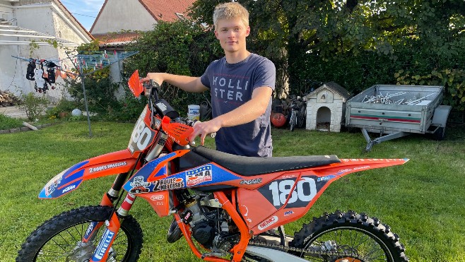 Beach Cross de Berck: à 17 ans, Ugo Danel va en prendre le départ pour la 5ème fois