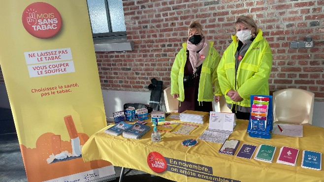 Les équipes du CHAM à la rencontre de la population pour le « Mois sans Tabac »