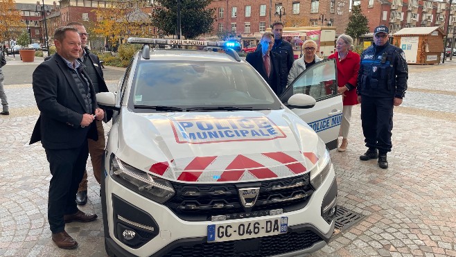 La police municipale d'Abbeville dotée d'un nouveau véhicule