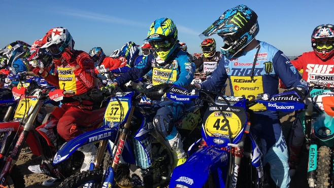 46e Enduropale du Touquet: le convoi des motos et l'arrivée de la course modifiés 