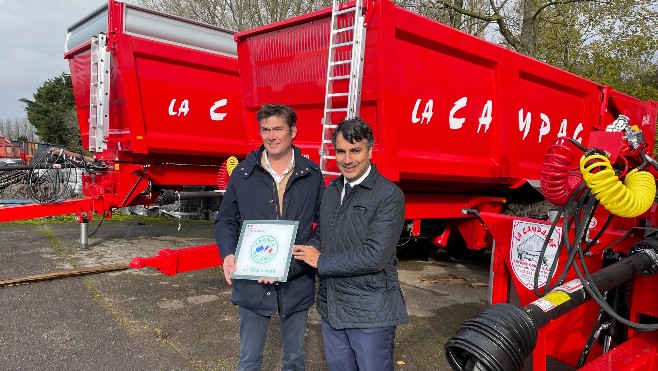 A Campagne-les-Hesdin, la société Antoine Corne a débuté un chantier d'extension 