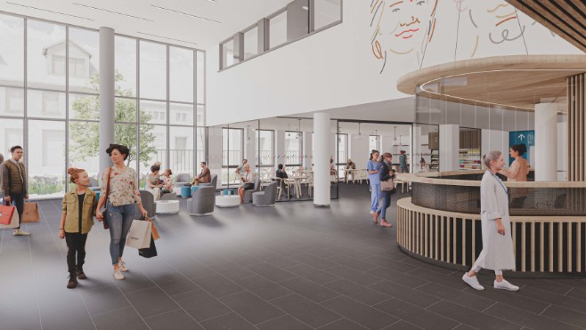 Le nouveau bâtiment du centre hospitalier d'Abbeville va ouvrir dans moins d'un an