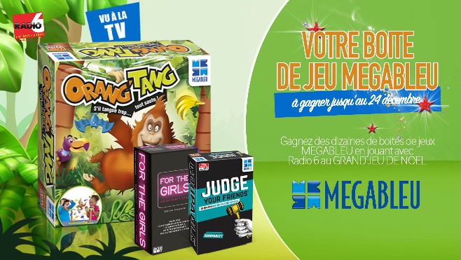 GRAND JEU DE NOEL - Gagnez votre boite de jeu MEGABLEU