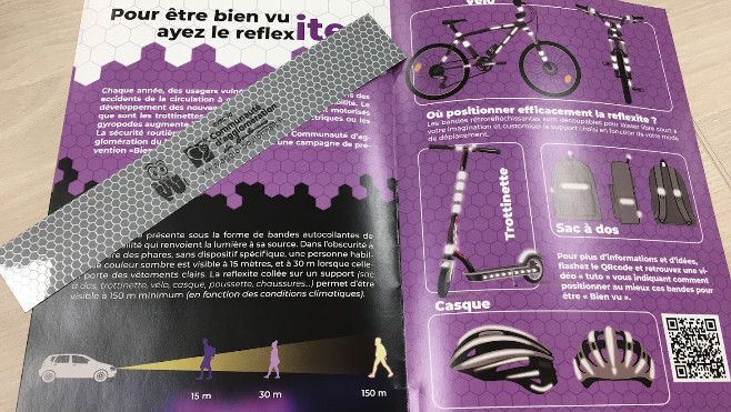 Customisez vélos, trottinettes ou sacs avec de la Réflexite !