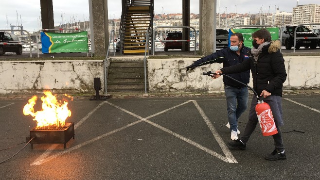 A Boulogne, une centaine de gardiens d'immeubles ont suivi une formation incendie.