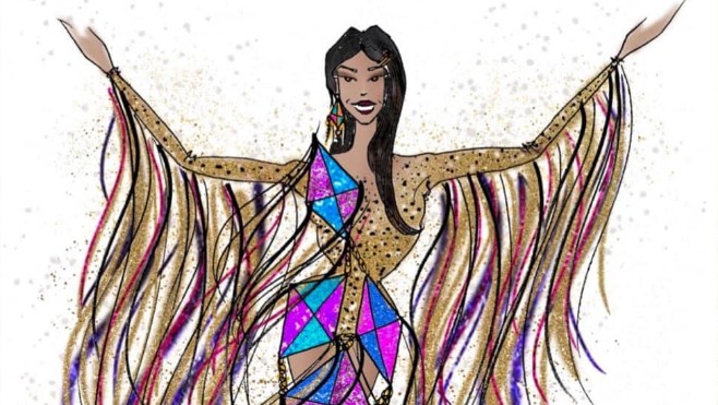 Miss France: le costume régional de Miss Nord-Pas-de-Calais, inspiré des Cerfs-Volants de Berck