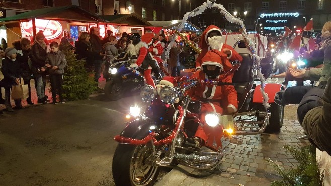 Abbeville: le défilé des pères Noël motards est de retour samedi