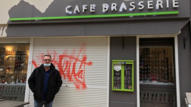 Calais: des commerçants du centre-ville victimes de tags