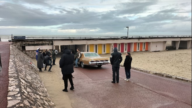 Touquet: le magazine Gala a fait un shooting dans la station 