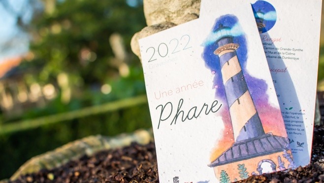 A Gravelines, la ville a envoyé une carte de vœux à planter !