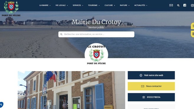 Crotoy: la municipalité propose de créer un mini site internet aux acteurs de la commune