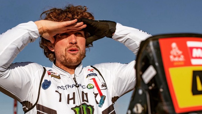 Déception pour Adrien Van Beveren qui manque le podium du DAKAR.