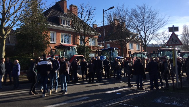  Manifestation des agriculteurs du Calaisis contre les ZNT