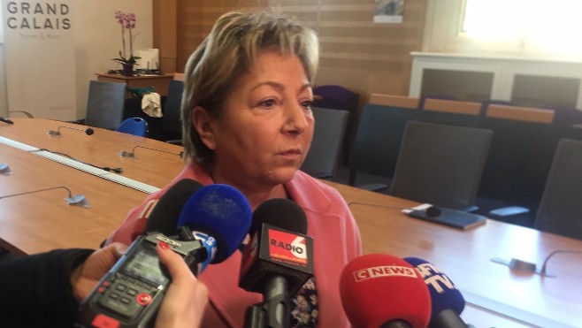 Natacha Bouchart réitère son ralliement à Emmanuel Macron pour les élections présidentielles et ne souhaite pas de rupture pour Calais