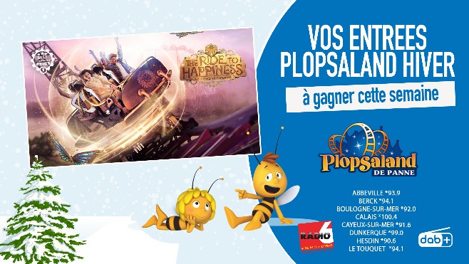 Radio 6 vous offre vos invitations pour PLOPSALAND