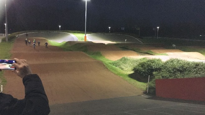 La piste de BMX de Grande-Synthe dotée d'un éclairage !