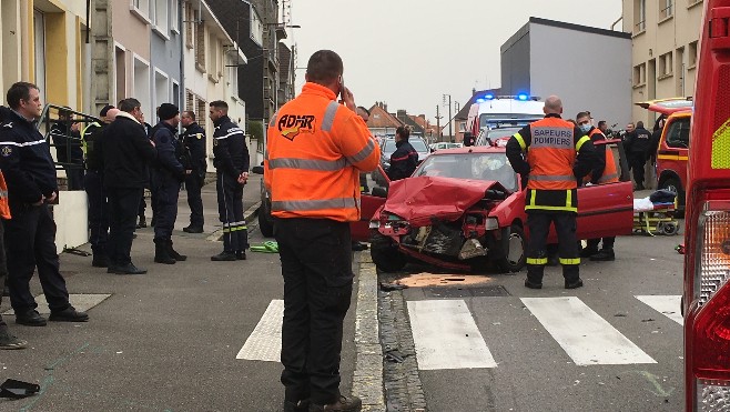 Boulogne: trois blessés dans un accident rue Wicardenne