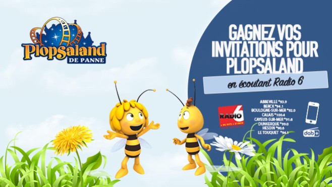 Vos invitations pour Plopsaland à gagner avec Radio 6