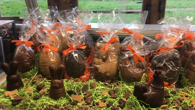 Pour Pâques, la Chocolaterie du Chênelet à Landrethun-le-Nord propose de véritables gourmandises