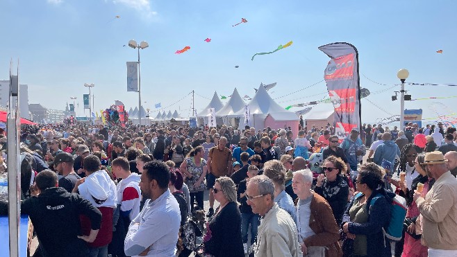 Affluence historique pour le week-end d'ouverture des Cerfs-volants de Berck