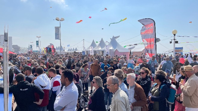 Affluence historique pour le week-end d'ouverture des Cerfs-volants de Berck 