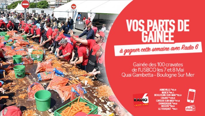 Gagnez vos parts de gainée avec les 100 cravates de l'USBCO