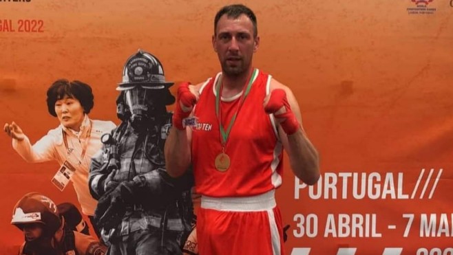 Le pompier boulonnais, Keven Dhueme, champion du monde de boxe anglaise !