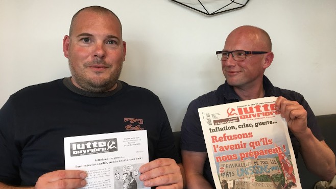 Législatives : Lutte Ouvrière présente Olivier Carraud à Boulogne sur mer.