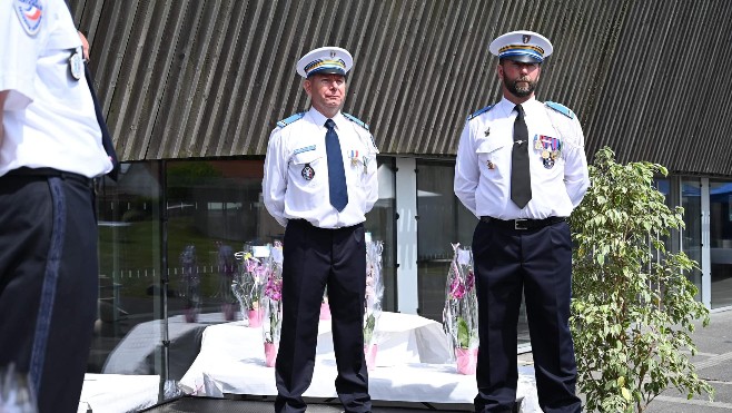 Le Portel : deux policiers municipaux médaillés pour leur courage.