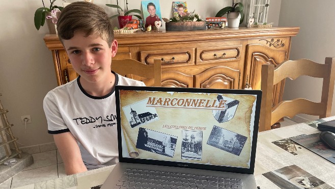 Marconnelle: un adolescent passionné d'histoire locale a retracé celle de son village