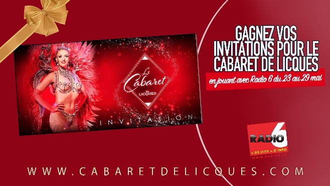 Radio 6 vous invite EN FAMILLE au Cabaret de Licques à l'occasion de la fête des mères