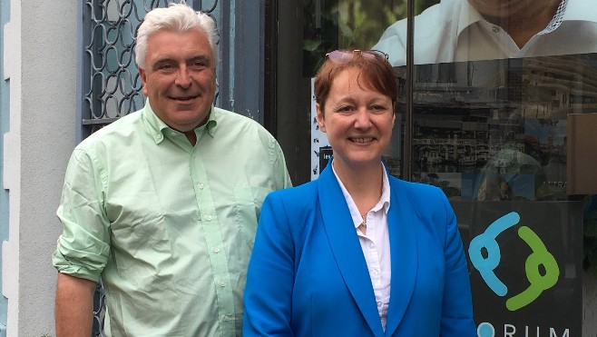 Législatives : la socialiste boulonnaise Mireille Hingrez se présente avec Frédéric Cuvillier comme suppléant !