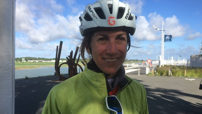La skieuse étaploise Ophélie David prend son VTT pour un tour de France !