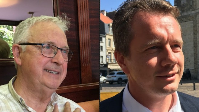 Législatives : A Boulogne sur mer, Jean-Pierre Pont et Antoine Golliot à la pêche... aux voix !