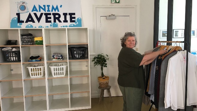 L'association Anim'Chemin Vert a ouvert une laverie solidaire à Boulogne sur mer