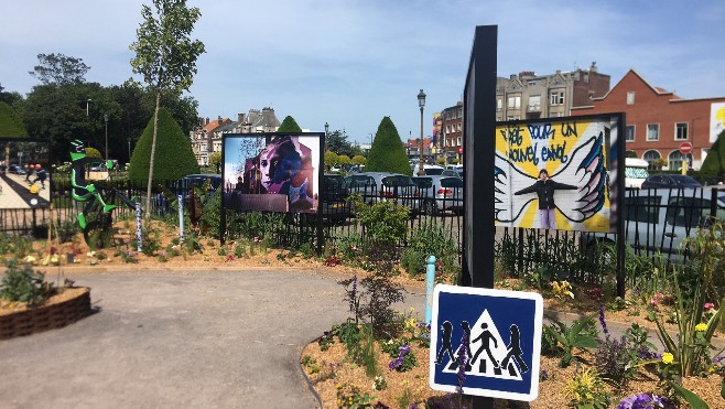 A Calais, le jardin éphémère décline cette année la thématique des cultures urbaines
