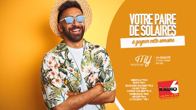 Gagnez votre paire de solaires avec My Monture à Boulogne-sur-mer 