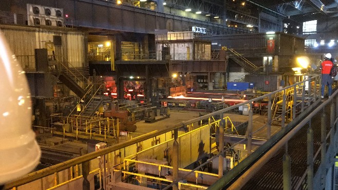 Accident grave sur le site d'Arcelor Mittal à Dunkerque ce lundi.