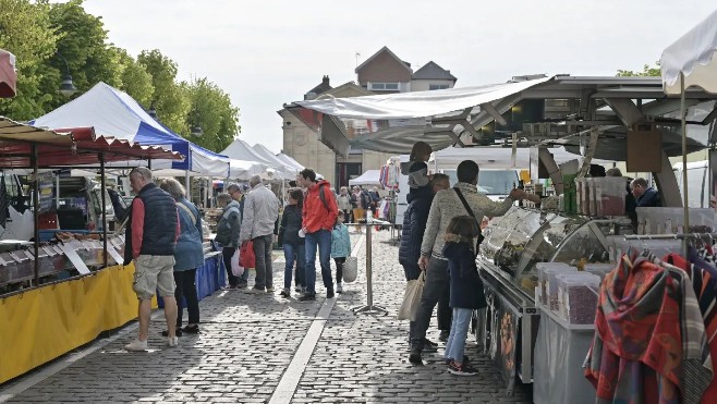 Le marché de Saint-Valery-sur-Somme, 13ème du concours du